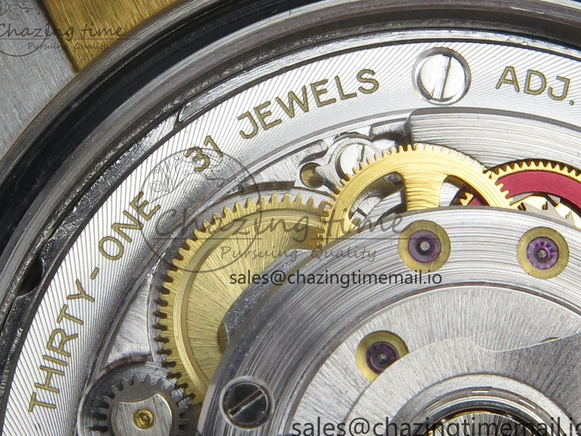 MiroTime 0327 SunProtective DateJust 36 SS YG ARF 1:1 Best Edition 904L Steel YG Leaf Diamonds Dial on Oyster Bracelet SH 87